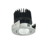 Nora Lighting 2" Iolite LED Round Adjustable Gimbal, 1500Lm/2000Lm/2500Lm Varies By Housing, 3500K, Natural Metal Finish