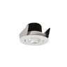 Nora Lighting 2" Iolite LED Round Adjustable Gimbal, 10-Degree Optic, 850Lm / 12W, 3000K, White Finish