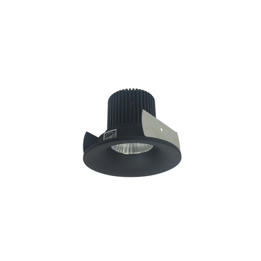 Nora Lighting 2" Iolite LED Round Bullnose, 800Lm / 14W, Comfort Dim, Black Finish