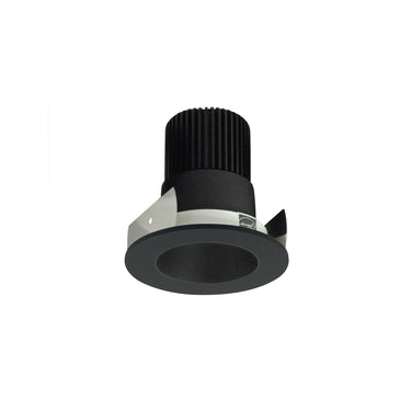 Nora Lighting 2" Iolite LED Round Reflector, 800Lm / 14W, Comfort Dim, Black Reflector / Black Flange