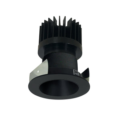 Nora Lighting 2" Iolite LED Round Reflector, 1500Lm/2000Lm/2500Lm Varies By Housing, Comfort Dim, Black Reflector / Black Flange