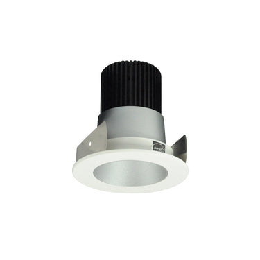 Nora Lighting 2" Iolite LED Round Reflector, 10-Degree Optic, 800Lm / 12W, 2700K, Haze Reflector / White Flange