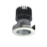 Nora Lighting 2" Iolite LED Round Reflector, 1500Lm/2000Lm/2500Lm Varies By Housing, 3000K, Haze Reflector / White Flange