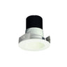 Nora Lighting 2" Iolite LED Round Reflector, 1000Lm / 14W, 2700K, Matte Powder White Reflector / Matte Powder White Flange