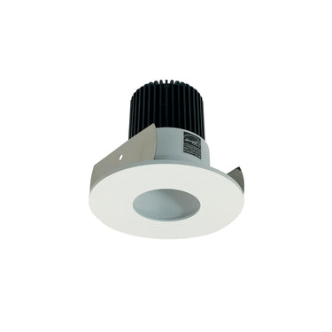 Nora Lighting 2" Iolite LED Round Pinhole, 1000Lm / 14W, 4000K, Matte Powder White Pinhole / Matte Powder White Flange