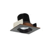 Nora Lighting 2" Iolite LED Square Adjustable Cone Reflector, 1000Lm / 14W, 3000K, Bronze Reflector / Bronze Flange