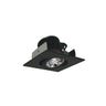 Nora Lighting 2" Iolite LED Square Adjustable Gimbal, 10-Degree Optic, 850Lm / 12W, 3000K, Bronze Finish