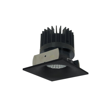 Nora Lighting 2" Iolite LED Square Bullnose, 1500Lm/2000Lm/2500Lm Varies By Housing, 5000K, Black Finish