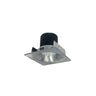 Nora Lighting 2" Iolite LED Square Bullnose, 800Lm / 14W, Comfort Dim, Natural Metal Finish