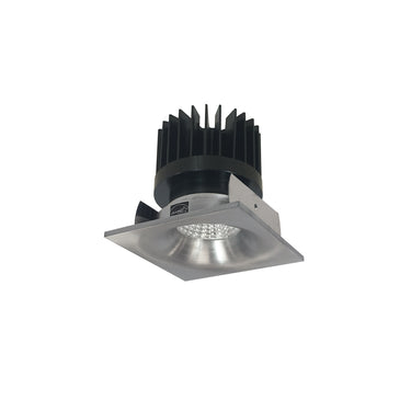 Nora Lighting 2" Iolite LED Square Bullnose, 1500Lm/2000Lm/2500Lm Varies By Housing, 3000K, Natural Metal Finish