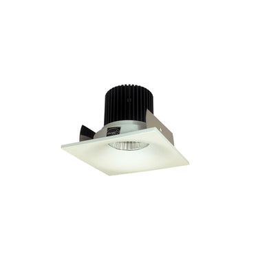 Nora Lighting 2" Iolite LED Square Bullnose, 1000Lm / 14W, 4000K, White Finish
