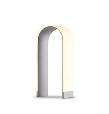 Koncept Mr N Tall Table Lamp Silver Soft White Light