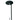 Black 8 ft – Nora Pendant & Power Mounting Kit for L-Line Direct Series product photo