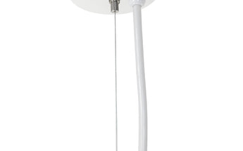 White – Nora 8' Pendant Power & Aircraft Mounting Kit for NLINSW with Integral Emergency product photo