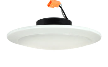 Nora 6" LED Opal Surface Mount/Retrofit, 1000lm, 90+ CRI, 2700K, White product photo