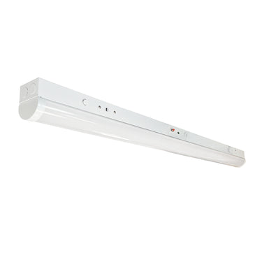 48" – Nora LED Strip Light with Selectable CCT and Integral Emergency & Motion Sensor, White finish product photo