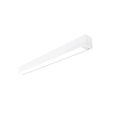 Nora 2' L-Line LED Indirect/Direct Linear, 3710lm/Selectable CCT, White Finish, with Motion Sensor product photo