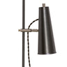 House of Troy Norton Adjustable LED Wall Swings in Granite with Satin Nickel Accents