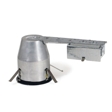 Nora Lighting 4" Ic, At LED Dedicated Remodel Housing, 120-277V, Triac/Elv Or 0-10V Dimming, Pre-Wired For Em Purchased Separately For Remote Installation