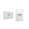 4000K White – Nora Ari LED Step Light with Interchangeable Horizontal & Vertical Face Plates, 2.5W product photo
