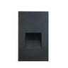 3000K Black – Nora Ari LED Step Light with Vertical Wall Wash Face Plate, 2.5W product photo