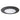 Nora 6" Albalite Shower Lens with Metal Trim, White detail photo