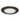 Nora 6" Albalite Shower Lens with Metal Trim, White detail photo