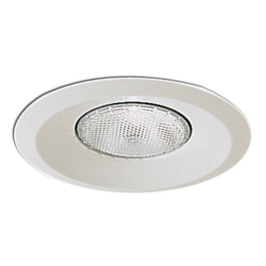 Nora 6" BR30/PAR30 Metal Splay Trim, White product photo