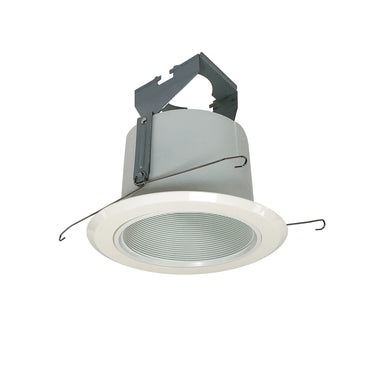 Nora 5" Deep Phenolic Baffle with Ring, White product photo