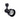 Nora R20/PAR20 Step Cylinder Track Head with Black Baffle detail photo