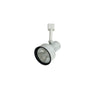 White – Nora BR30/PAR30 Step Cylinder Track Head with Black Baffle product photo