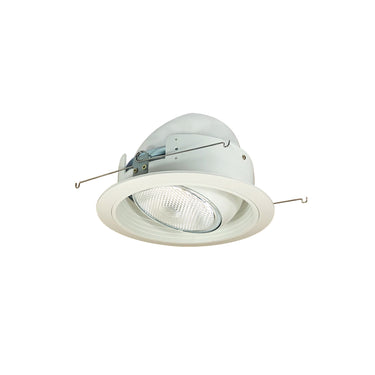 Nora 6" Stepped Baffle with Regressed Eyeball, White product photo