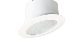 White/White (NTM-615/45W) – Nora 6" Super-Sloped 45-Deg. Metal Baffle Trim for 926 Housings Only product photo