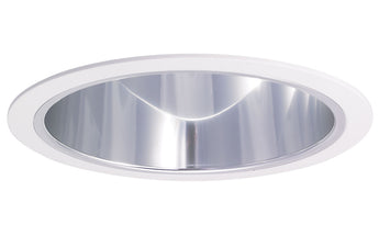 Nora 6" Specular Clear Reflector with White Plastic Ring product photo