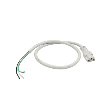 Nora 72" Hardwire Power Cord for NUDTW-98, White Finish product photo