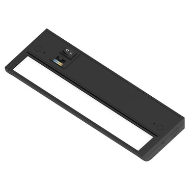 Black – Nora 10" 120V Adjustable LEDUR Under Cabinet with Selectable CCT product photo