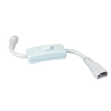 Nora 8-1/2" Power Cord with On/Off Switch for NULS, White Finish product photo