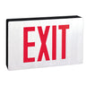 Nora Die-Cast LED Exit Signs with Battery Backup and Self Diagnostic, 6" Red Letters with Double Face product photo