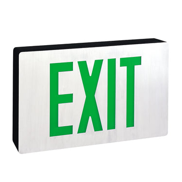 Double Face Green – Nora Die-Cast LED Exit Signs with AC only product photo