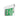 White Single Face, Mirrored Acrylic Green – Nora Surface Adjustable LED Edge-Lit Exit Sign, 2 Circuit, 6" Letters product photo