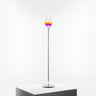 Stellar Nebula 30 floor lamp by Artemide with hand-blown dichroic glass shade and dimmable LED light for modern interiors
