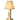 Award-winning Neoz Albert cordless table lamp, forged brass finish, cream cotton shade, rechargeable for home use.
