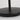 Black Finish Nevis Accent Rechargeable Table Lamp: Close-Up View of Portable LED Light