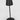 Stylish Black Nevis Accent Table Lamp: Battery-Powered, Portable Light for Living Room Decor