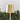 Natural Brass Finish Nevis Accent Cordless Table Lamp: Close-Up View of Living Finish