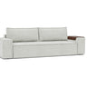 Innovation Living Adario sleeper sofa upholstered in 256 Fog fabric front view