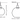 Technical line drawing showing the dimensions of the Besa Newton glass pendant shade