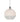 Contemporary globe pendant featuring milky white glass diffuser and dimmable LED light