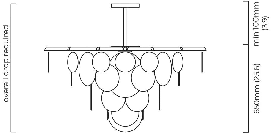 Nimbus Large Chandelier by CTO Lighting