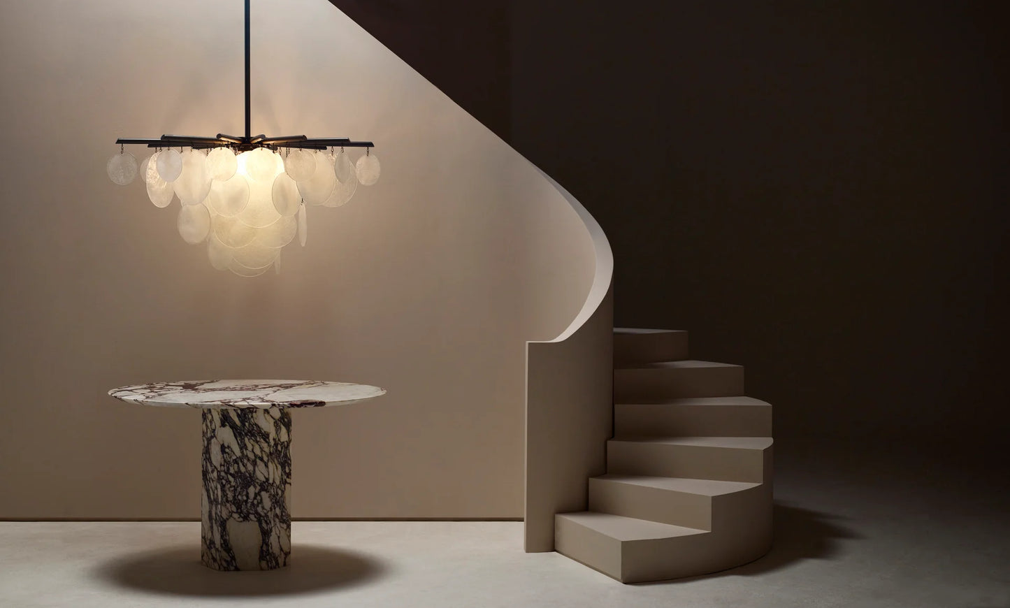 Nimbus Medium Chandelier by CTO Lighting